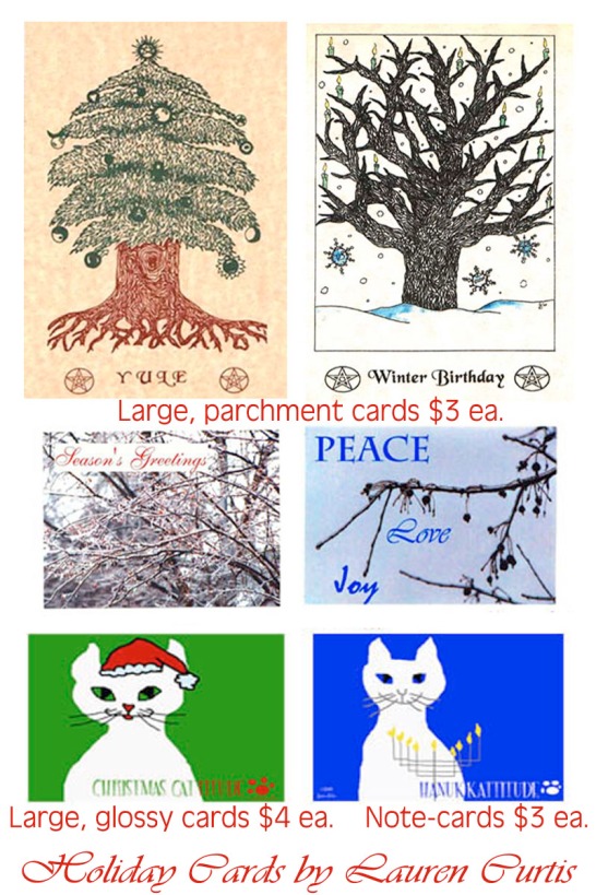 Original Holiday Greeting Cards (c) Lauren Curtis